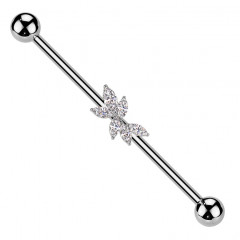 Industrial piercing so zirkónmi