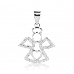 Strieborný prívesok anjelik