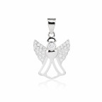 Strieborný prívesok anjelik