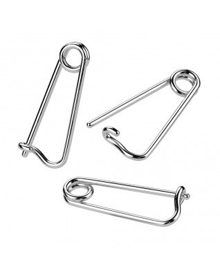 Náušnice do ucha - zatvárací špendlík