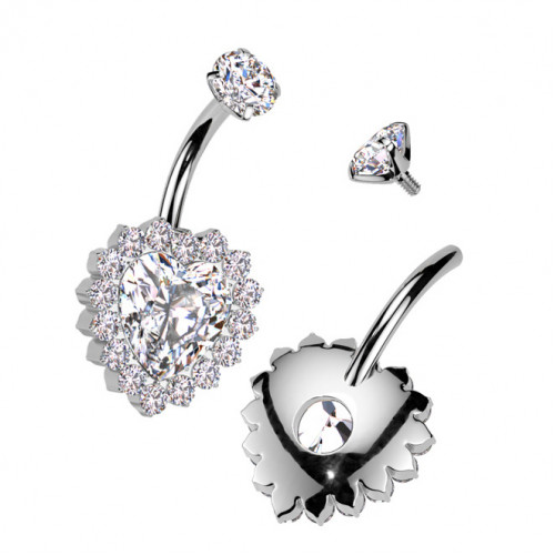 Piercing do pupku - TITAN