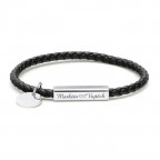 Personalizovaný splietaný náramok pánsky