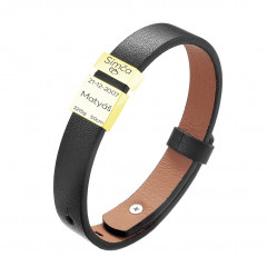 Personalizovaný pánsky kožený náramok