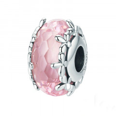 Strieborný prívesok korálik na náramok