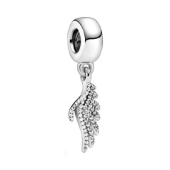 Strieborný prívesok korálik na náramok