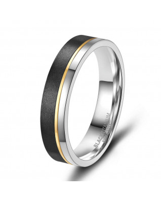 Snubný prsteň BLACK TITANIUM