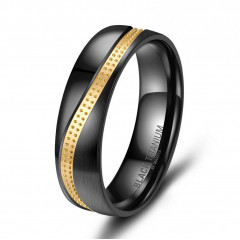Snubný prsteň BLACK TITANIUM