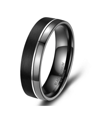 Snubný prsteň BLACK TITANIUM