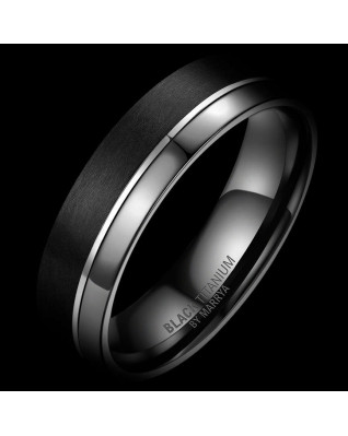 Snubný prsteň BLACK TITANIUM