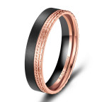 Snubný prsteň BLACK TITANIUM