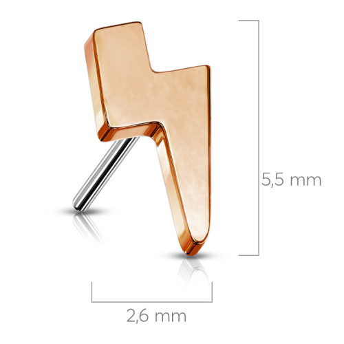 Ozdoba na PUSH IN piercingu TITAN