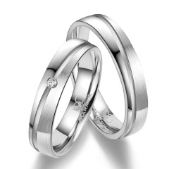 SI-11D Dámsky snubný prsteň Striebro AG925