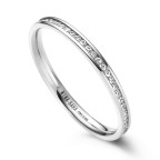 Dámsky snubný prsteň nerezová oceľ