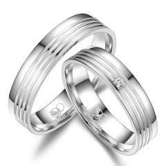 Pánsky snubný prsteň Striebro 925