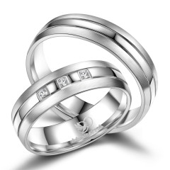 Pánsky snubný prsteň Striebro 925