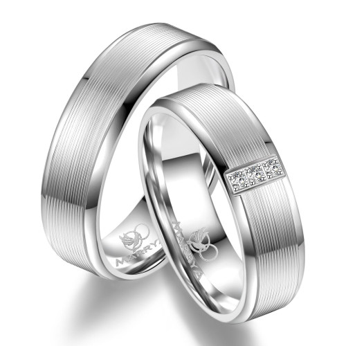 Pánsky snubný prsteň Striebro 925