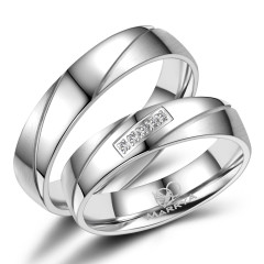 Dámsky snubný prsteň Striebro 925