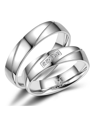 Pánsky snubný prsteň Striebro 925