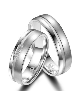 Dámsky snubný prsteň Striebro 925