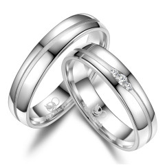 Pánsky snubný prsteň Striebro 925