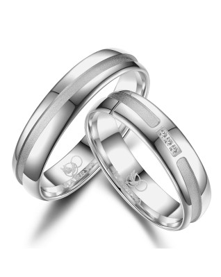 Pánsky snubný prsteň Striebro 925