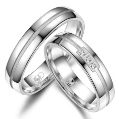 Pánsky snubný prsteň Striebro AG925