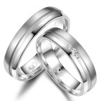 Pánsky snubný prsteň Striebro 925