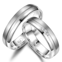 Pánsky snubný prsteň Striebro 925