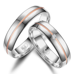 Pánsky snubný prsteň Striebro AG925