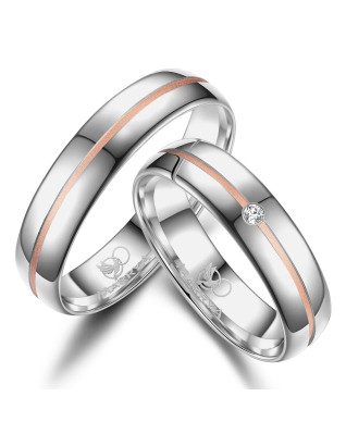 Pánsky snubný prsteň Striebro AG925