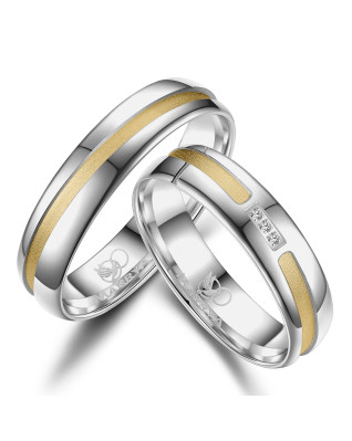 Pánsky snubný prsteň Striebro AG925