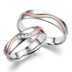 Pánsky snubný prsteň Striebro AG925