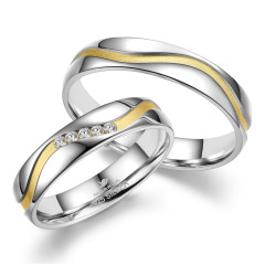 Pánsky snubný prsteň Striebro AG925