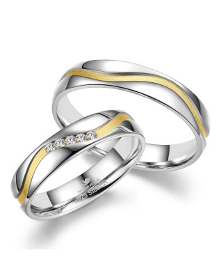 Pánsky snubný prsteň Striebro AG925