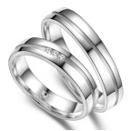 Dámsky snubný prsteň Striebro 925