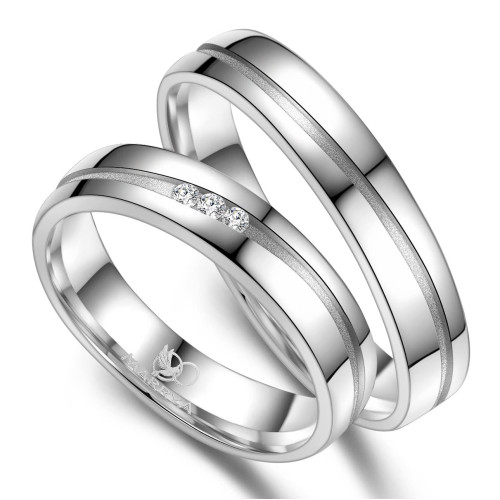 Dámsky snubný prsteň Striebro 925