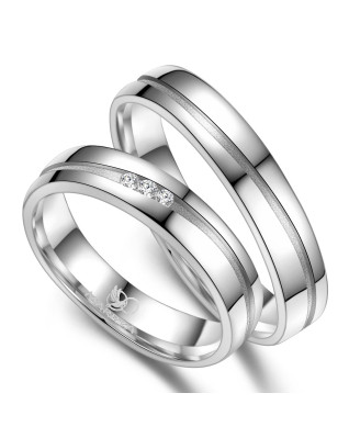 Pánsky snubný prsteň Striebro 925