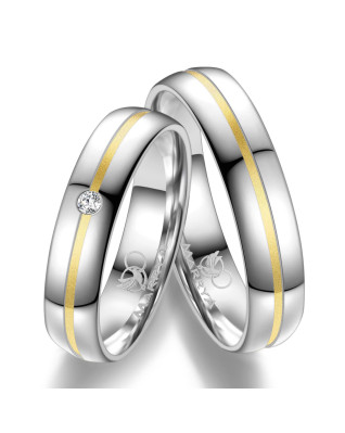 Pánsky snubný prsteň Striebro AG925