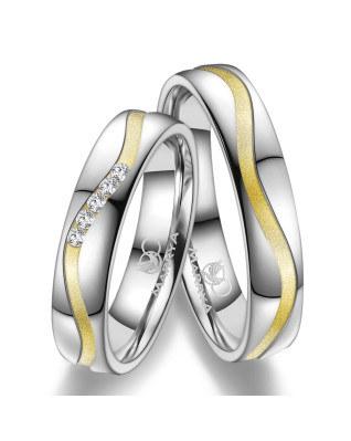 Pánsky snubný prsteň Striebro AG925