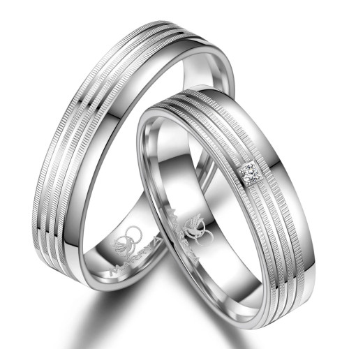 Pánsky snubný prsteň Striebro 925