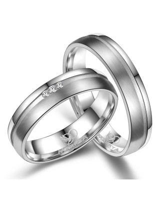 Pánsky snubný prsteň Striebro 925