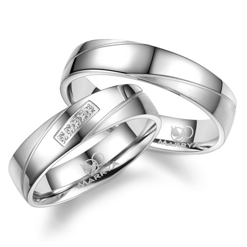 Dámsky snubný prsteň Striebro 925