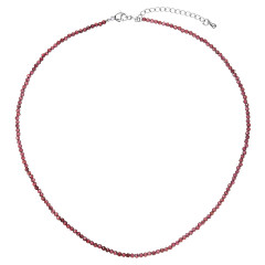 Náhrdelník s pravými garnet kameňmi