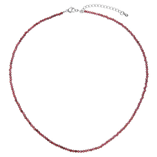 Náhrdelník s pravými garnet kameňmi