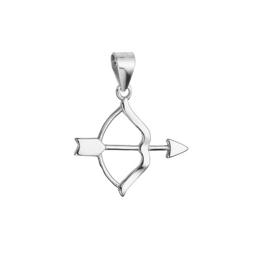 Strieborný prívesok lúk