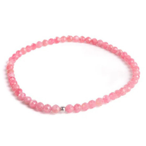 Minerálny náramok prírodný Tulit a striebro AG925