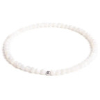 Náramok prírodná perleť a striebro AG925