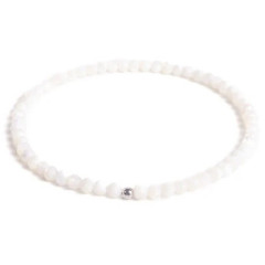 Náramok prírodná perleť a striebro AG925
