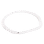 Minerálny náramok prírodný Mesačný kameň a striebro AG925