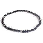 Minerálny náramok prírodný Spinel a striebro AG925